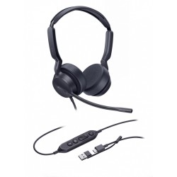 Słuchawki UH42 Dual Teams USB-C/A 1308195 | PartsPC.pl