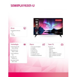 Allview Telewizor LED 50 cali 50WIPLAY6301-U | PartsPC.pl