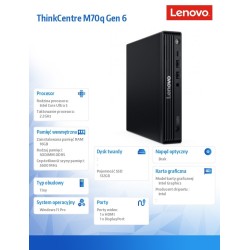 Komputer ThinkCentre M70q Tiny G6 13A4000FPB W11Pro Ultra 5 … | PartsPC.pl