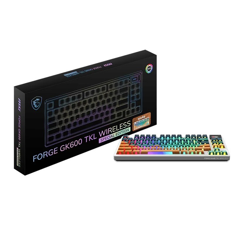 Klawiatura bezprzewodowa Forge GK600 TKL Mars US | PartsPC.pl