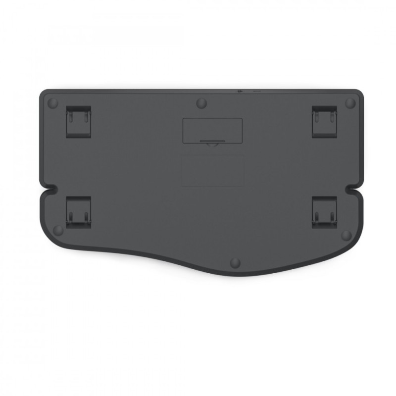 Klawiatura ergonomiczna WK900 czarna | PartsPC.pl