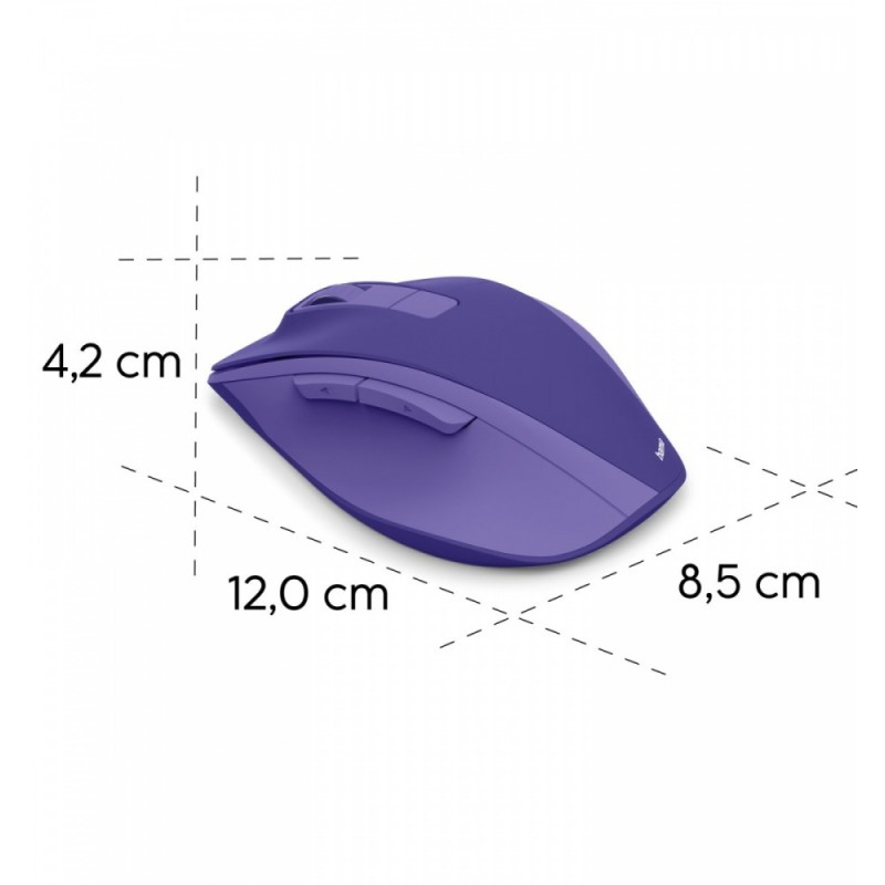 Mysz bezprzewodowa WM-500 niebieska | PartsPC.pl