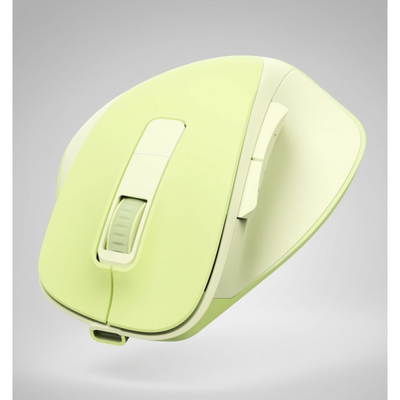 Mysz bezprzewodowa WM-500 żółta | PartsPC.pl