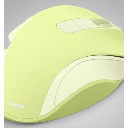 Mysz bezprzewodowa WM-500 żółta | PartsPC.pl