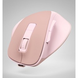 Mysz bezprzewodowa WM-500 różowa | PartsPC.pl