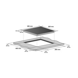 Płyta indukcyjna MPM-30-IM-18 | PartsPC.pl