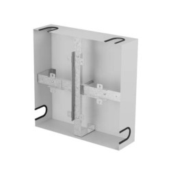 Stelaż zapasu kabla 400x400 szary AK-3144-S | PartsPC.pl
