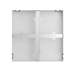 Stelaż zapasu kabla 500x500 szary AK-3155-S | PartsPC.pl