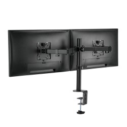 Uchwyt do 2 x monitor 17-32 cali, ramie 390 mm | PartsPC.pl