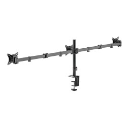 Uchwyt na 3 monitory 17 -27 cali, max 7kg na ramie | PartsPC.pl