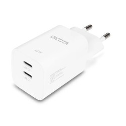 Ładowarka GaN 45W 2xUSB-C biała | PartsPC.pl