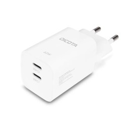Ładowarka GaN 65W 2xUSB-C biała | PartsPC.pl