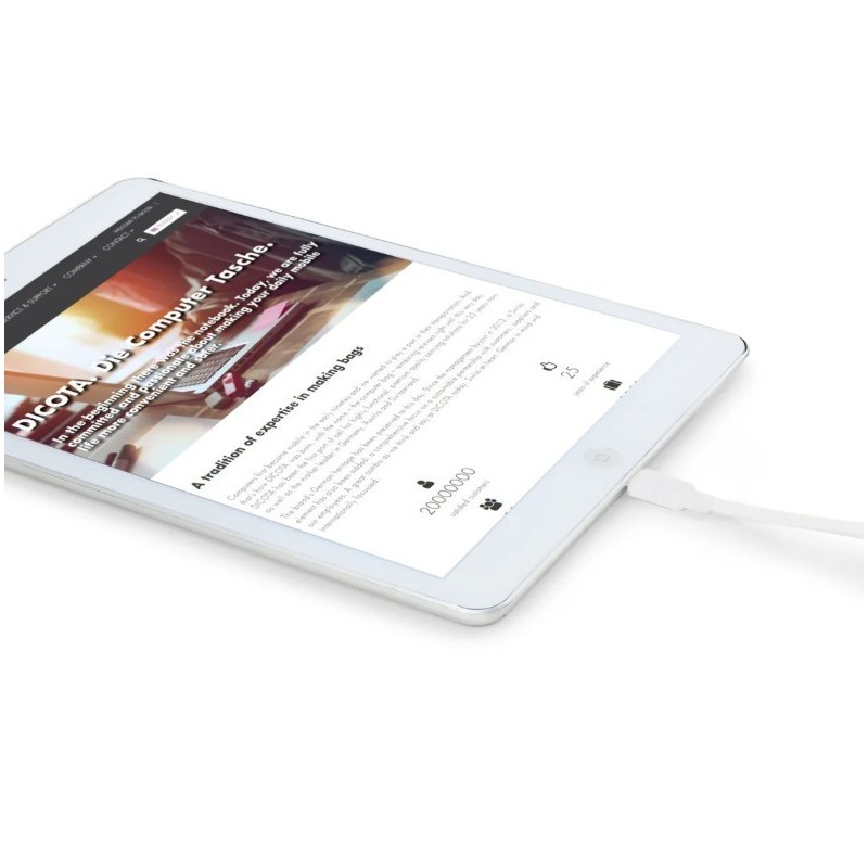 Ładowarka GaN 65W 2xUSB-C biała | PartsPC.pl