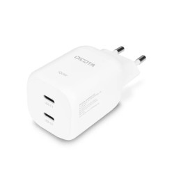 Ładowarka GaN 100W 2xUSB-C biała | PartsPC.pl