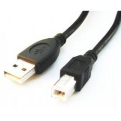 Gembird Kabel USB 2.0 typu AB AM-BM 1.8m czarny | PartsPC.pl