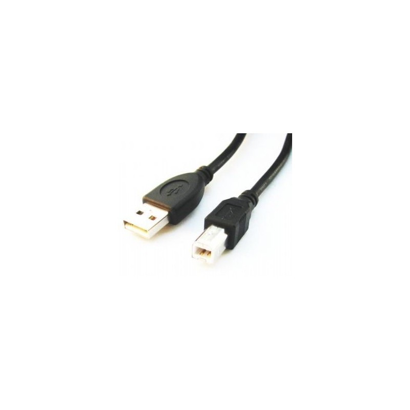 Gembird Kabel USB 2.0 typu AB AM-BM 1.8m czarny | PartsPC.pl