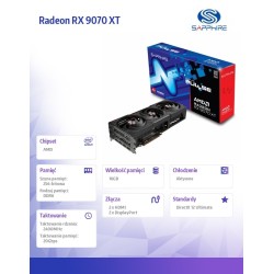 Sapphire Technology Karta graficzna Radeon RX 9070 XT PULSE … | PartsPC.pl