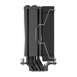 Rampage RM-C180 FROSTY Chłodzenie procesora ARGB Fan 120 mm,… | PartsPC.pl