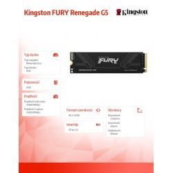 Kingston Dysk SSD FURY Renegade G5 8TB NVMe5.0 M.2 2280 1480… | PartsPC.pl