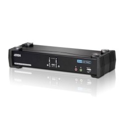 Przełącznik USB DVI Dual Link / CH7.1 Audio KVMP CS1782A | PartsPC.pl