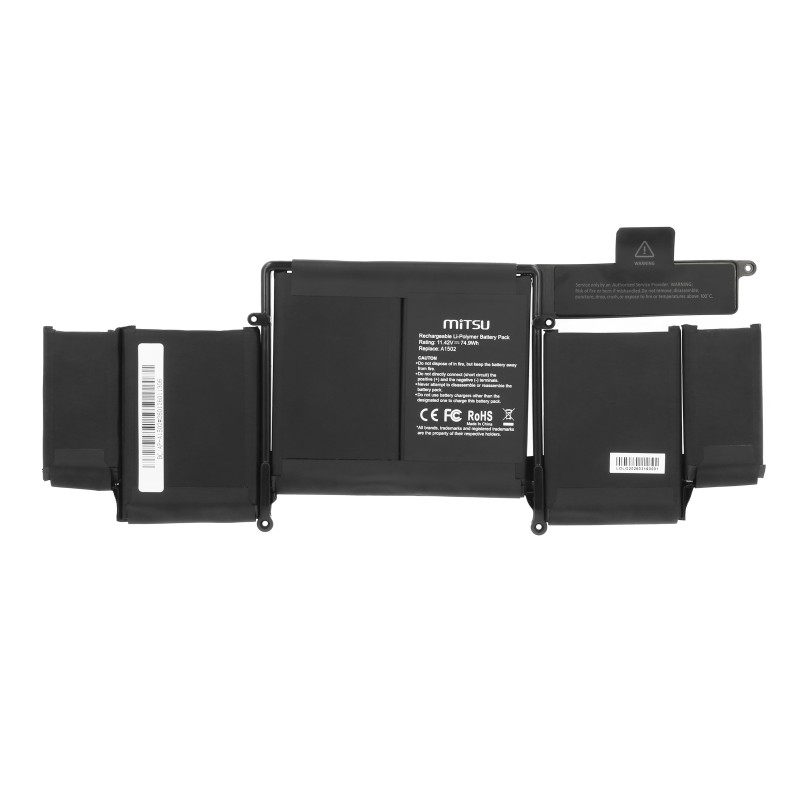 Bateria Mitsu do Apple MacBook Pro 13 A1502 | PartsPC.pl