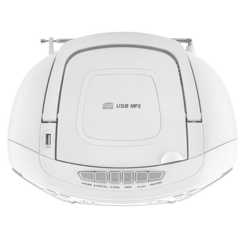 Boombox biały RC-E451W | PartsPC.pl
