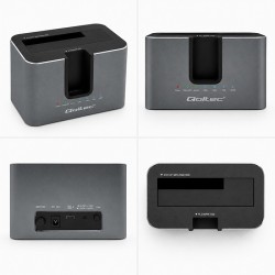 Stacja dokująca 2w1 HDD SSD | SATA | M.2 NVMe | Klonowanie |… | PartsPC.pl