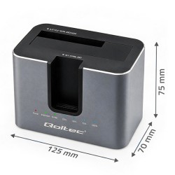 Stacja dokująca 2w1 HDD SSD | SATA | M.2 NVMe | Klonowanie |… | PartsPC.pl