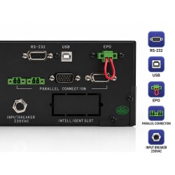 UPS Pure Sine Wave do RACK | 3kVA | 3000W | PF1.0 | LCD | EP… | PartsPC.pl
