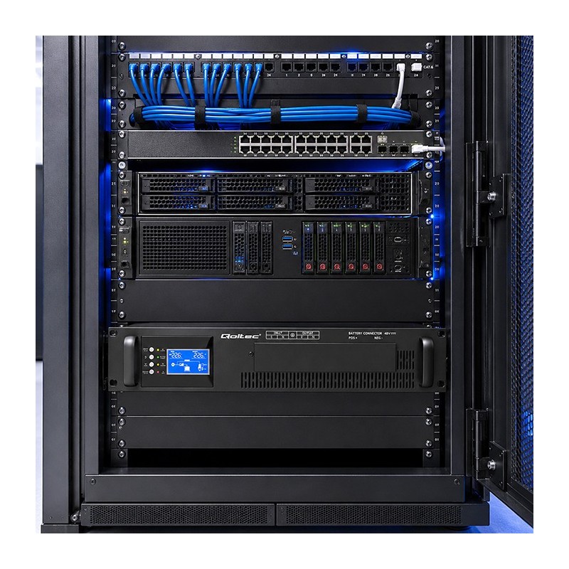 UPS Pure Sine Wave do RACK | 3kVA | 3000W | PF1.0 | LCD | EP… | PartsPC.pl