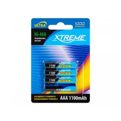 Akumulator R3 NiMH AAA 1100mAh XTREME 4 sztuki | PartsPC.pl