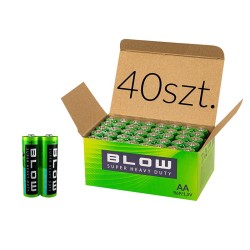 Bateria AA R06P Super Heavy Duty 40 sztuk | PartsPC.pl