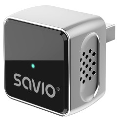 Adapter bezprzewodowy SAVIO TR-19 CarPlay & Android Auto | PartsPC.pl