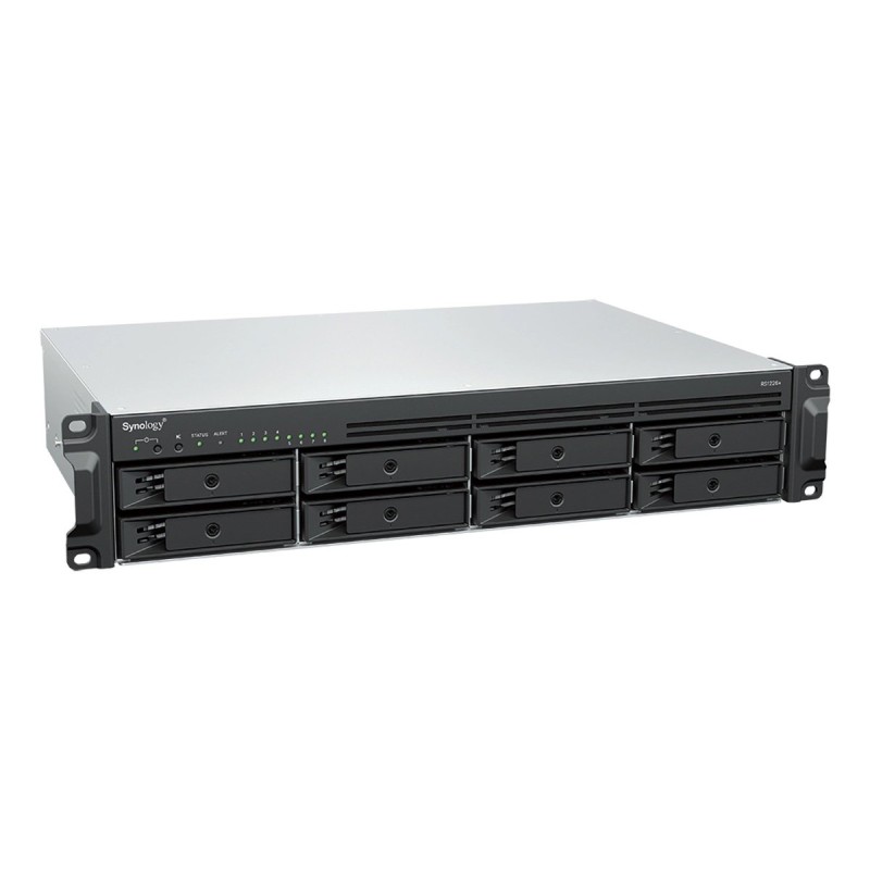 Synology RS1226+ | 8-zatokowy serwer NAS, AMD Ryzen, 4GB RAM… | PartsPC.pl
