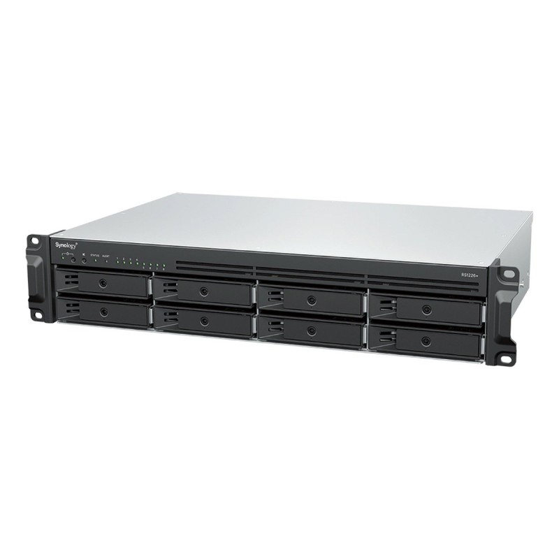 Synology RS1226+ | 8-zatokowy serwer NAS, AMD Ryzen, 4GB RAM… | PartsPC.pl