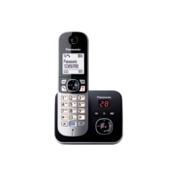Telefon bezprzewodowy KX-TG6821 dect czarny | PartsPC.pl
