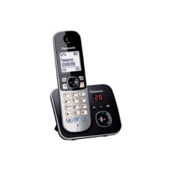 Telefon bezprzewodowy KX-TG6821 dect czarny | PartsPC.pl