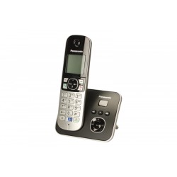 Telefon bezprzewodowy KX-TG6821 dect czarny | PartsPC.pl