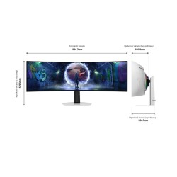 Samsung Monitor 49 cali Odyssey G9 G95SD OLED 5120x1440 DQHD… | PartsPC.pl