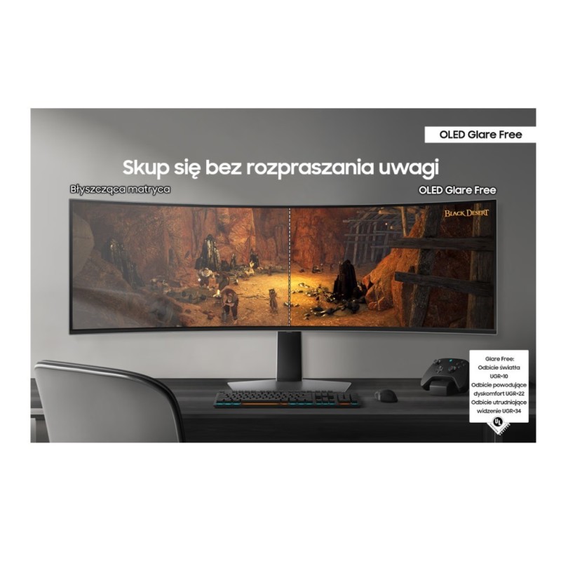 Samsung Monitor 49 cali Odyssey G9 G95SD OLED 5120x1440 DQHD… | PartsPC.pl