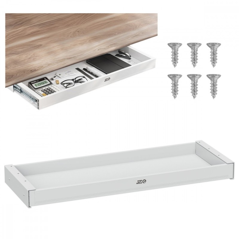 Płaska szuflada podbiurkowa ER-302 W | PartsPC.pl