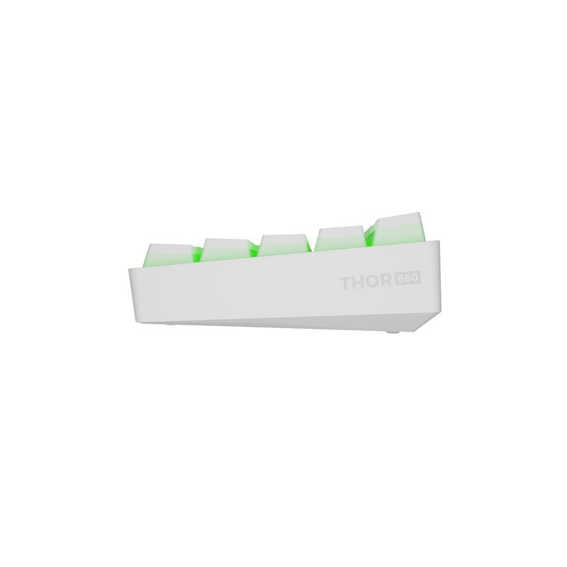 Klawiatura Genesis THOR 660 G2 US RGB biała | PartsPC.pl
