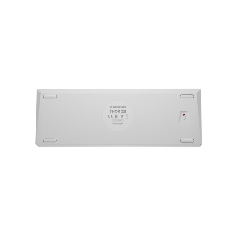 Klawiatura Genesis THOR 660 G2 US RGB biała | PartsPC.pl