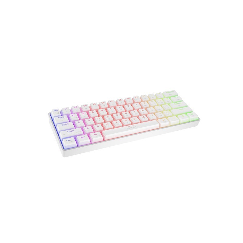 Klawiatura Genesis THOR 660 G2 US RGB biała | PartsPC.pl