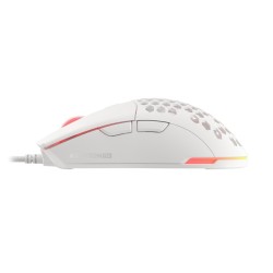 Mysz Genesis Krypton 750 8000DPI RGB lekka biała | PartsPC.pl