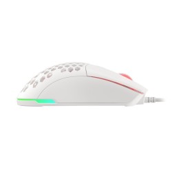 Mysz Genesis Krypton 750 8000DPI RGB lekka biała | PartsPC.pl
