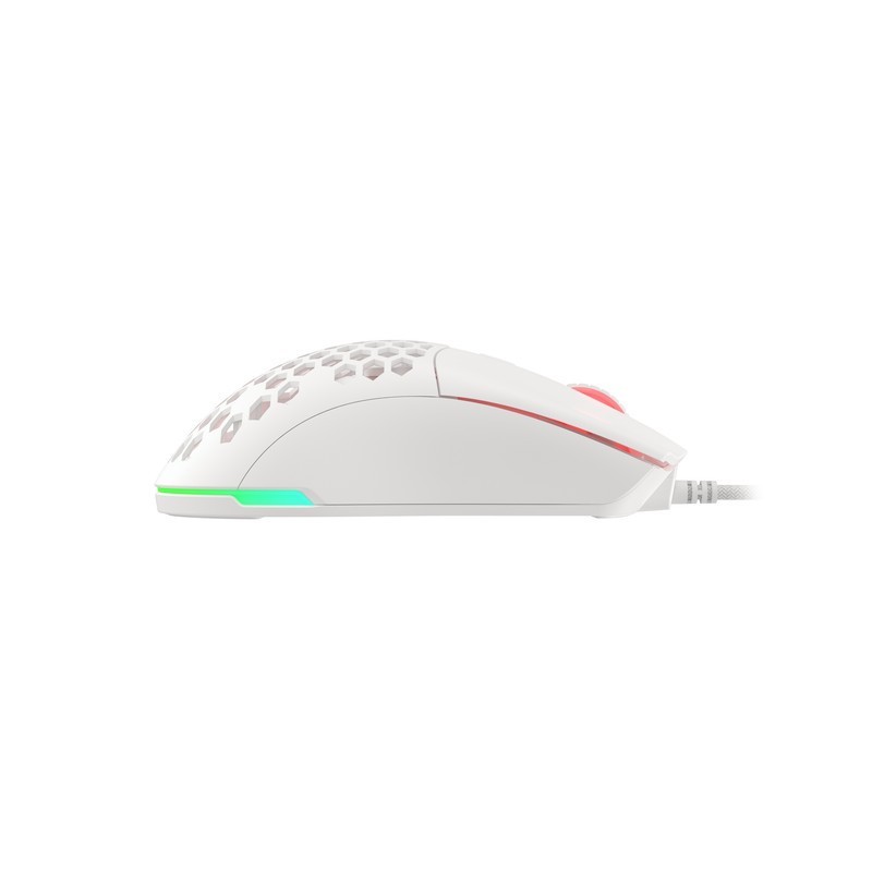 Mysz Genesis Krypton 750 8000DPI RGB lekka biała | PartsPC.pl