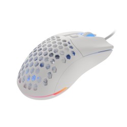 Mysz Genesis Krypton 750 8000DPI RGB lekka biała | PartsPC.pl
