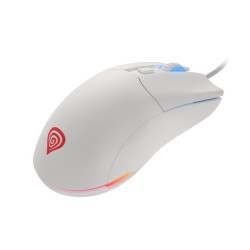 Mysz Genesis Krypton 750 8000DPI RGB lekka biała | PartsPC.pl