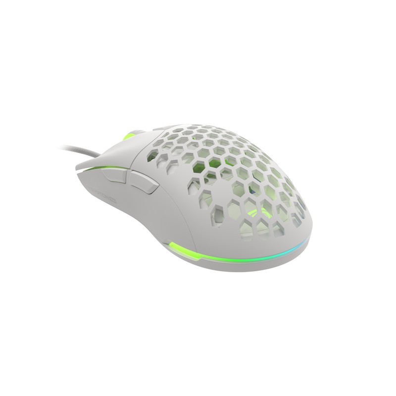 Mysz Genesis Krypton 750 8000DPI RGB lekka biała | PartsPC.pl